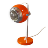 Orange Ball Eye Lamp 1970