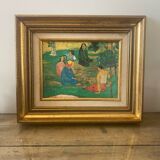 Reproduction parau parau Paul Gauguin