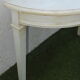 Solid painted wood console half-moon excellent condition
