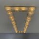 Murano glass ceiling chandelier, Barovier circa 1950