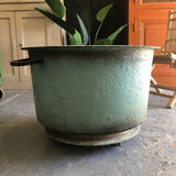 Cast iron planter pot