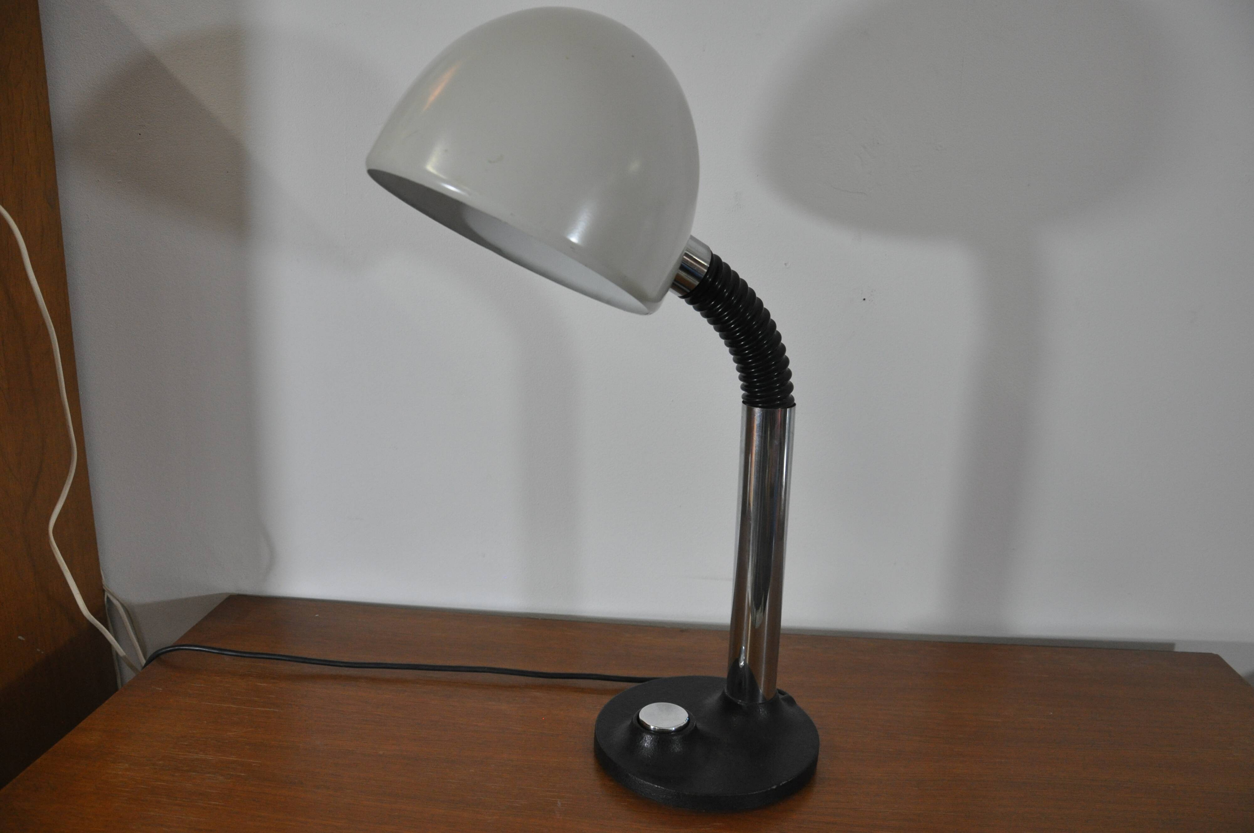 Egon Hillebrand of the 1970s design articulated lamp