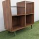 Meuble rangement Hi-Fi vinyles moderniste vintage 1960