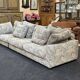Modular sofa by Roche Bobois from the 1980s in fabric, 2 modules.