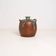 Large Handmade Ceramic Vase with Drip Glaze
