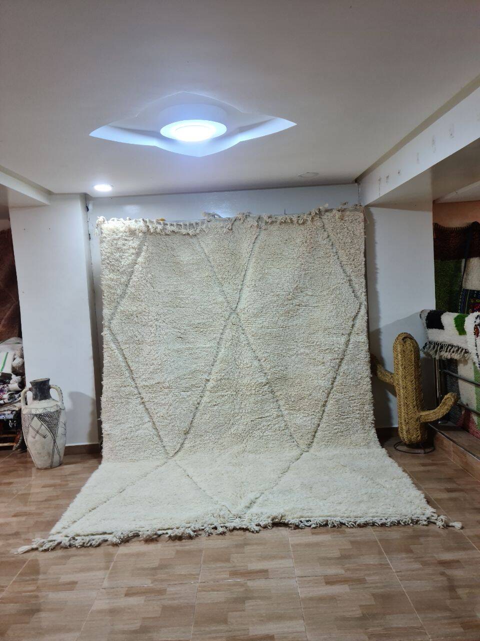 Berber rug 300x200 cm - Refined diamond patterns