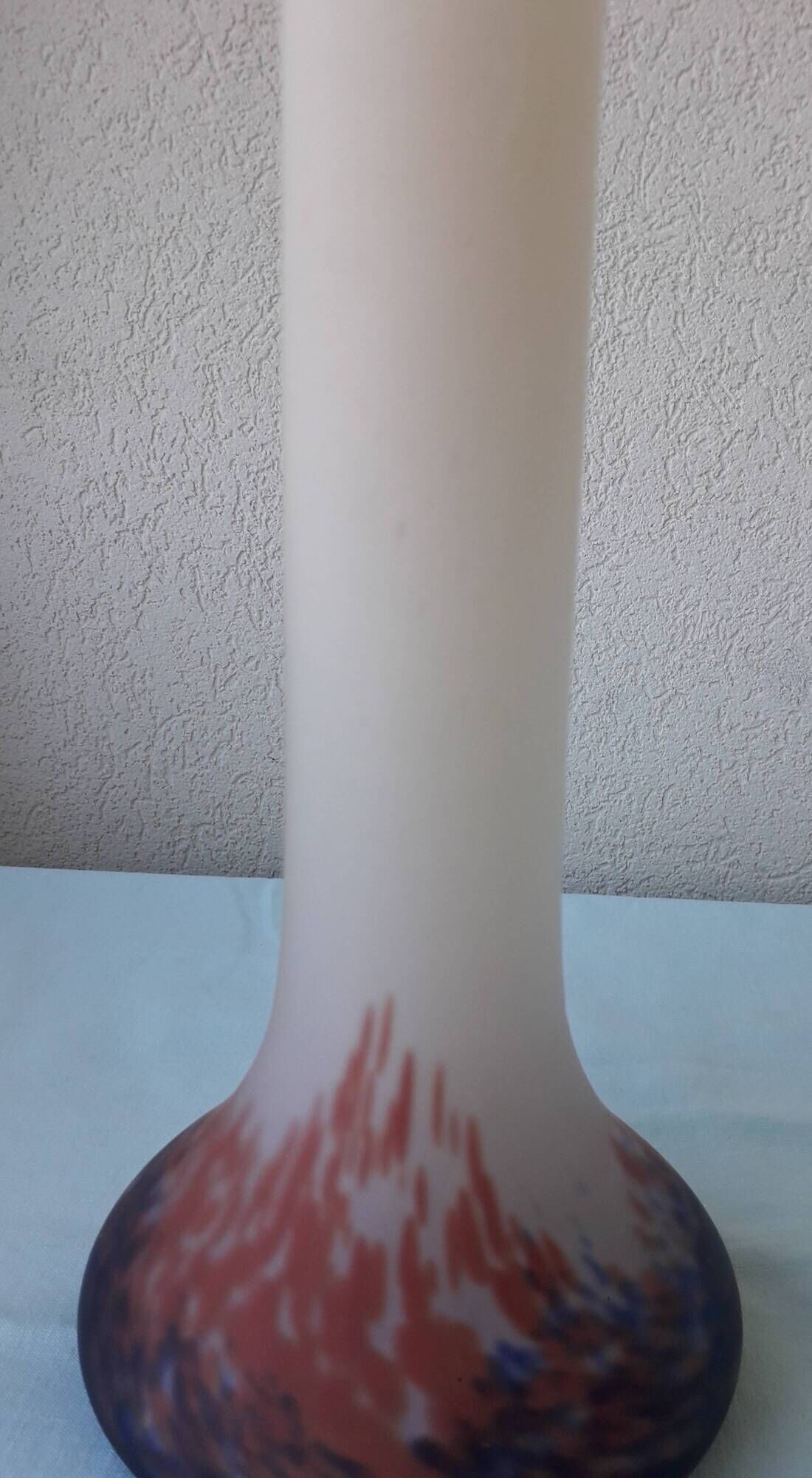 Glass paste vase