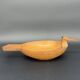 Carved wooden duck cup – Nordic folk art – 19th century