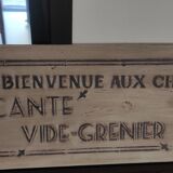 Enseigne brocante