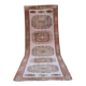 Vintage Turkish hallway rug 133x377 cm