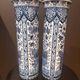 Pair of Delft vases