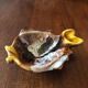 Small Vallauris style fish ashtray
