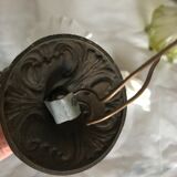 Swan collar wall light