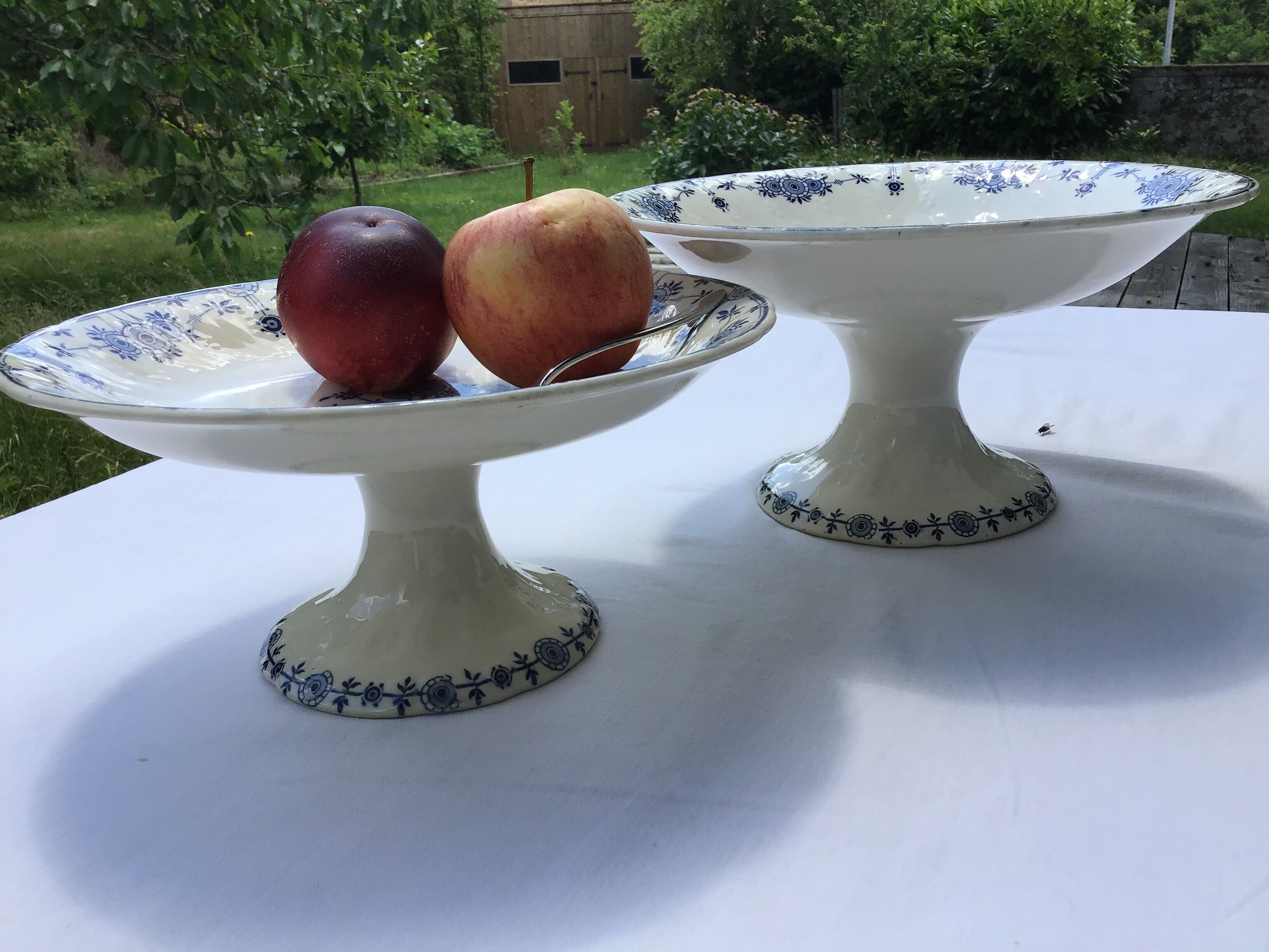 Compotier Terre de Fer Gien decor Copenhagen