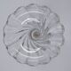 Baccarat: Bamboo-style crystal candlestick signed