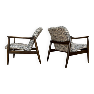 Paire personnalisable de fauteuils vintage GFM64 par Edmund Homa, 1960