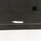 Black lacquered sheet metal tray