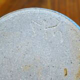 Small stoneware object (sponge holder?) with “hare fur” glaze