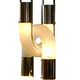 Murano Glass Chain Chandelier in Metal by Aldo Nason for Mazzega