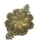 Art Nouveau fruit bowl on stand from Brothers Henneberg, Poland, 1900s