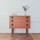 Renovated vintage English commode, 1950s-60s.