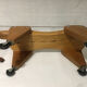 Wooden dog to pull