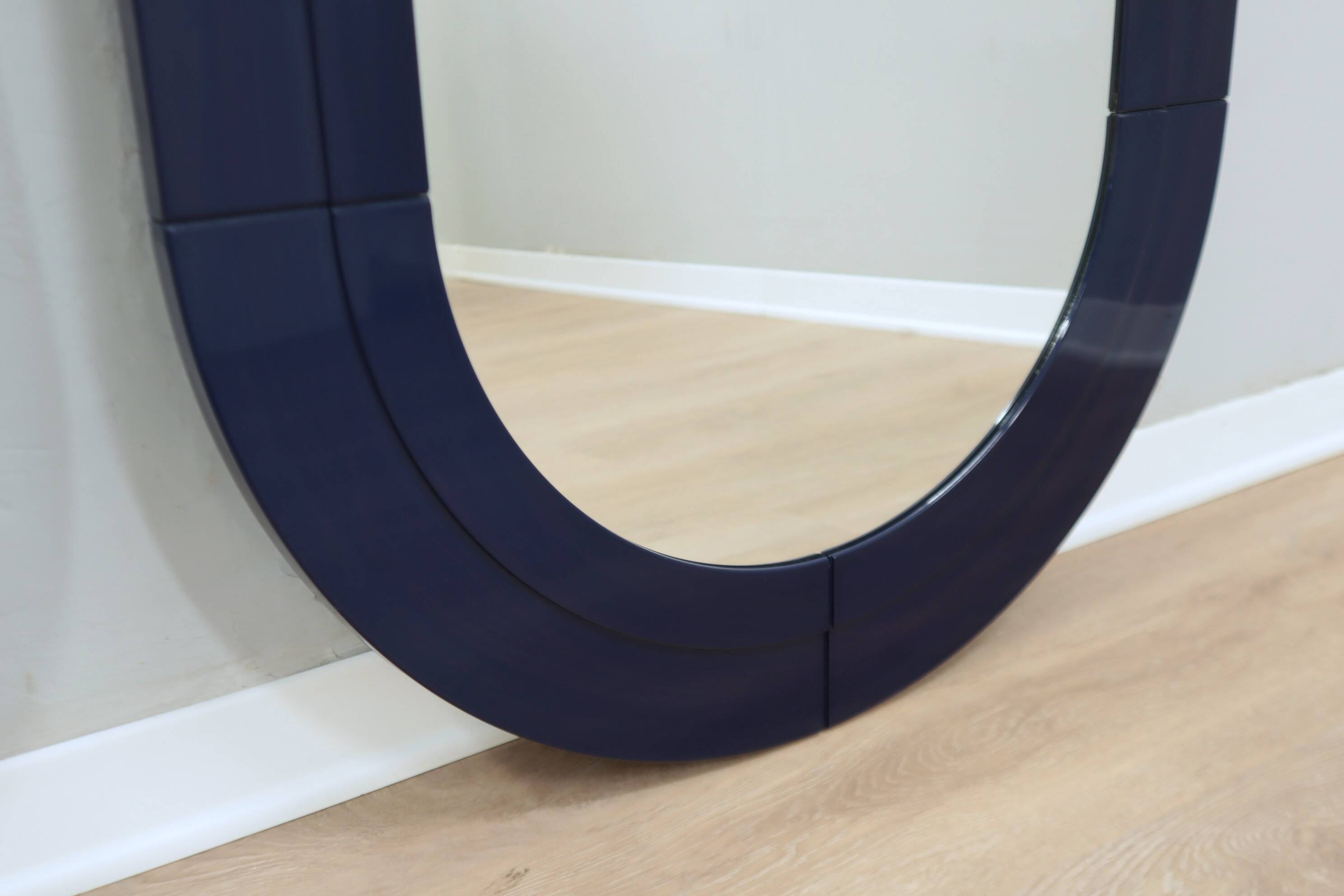 Pair of ABS wall mirrors Anna Castelli for Kartell 1960s