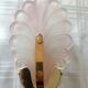 Pair of wall lamps glass sheet