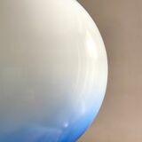 Vintage opaline globe suspension
