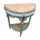 Console demi lune style Louis XVI