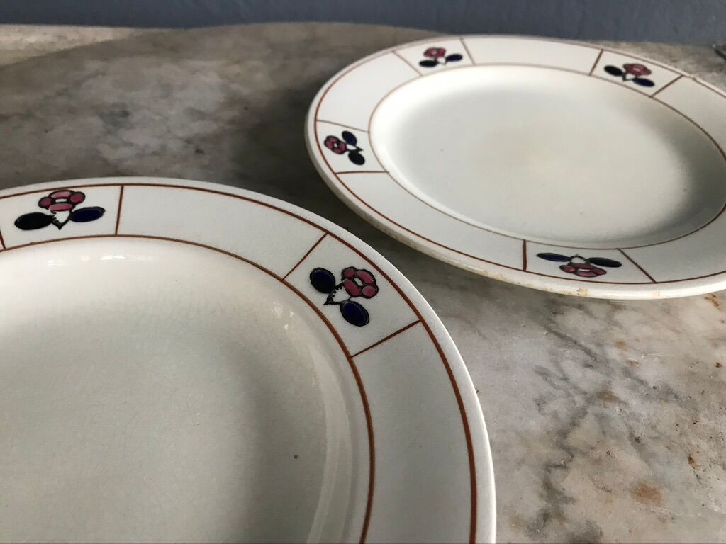 Duo flat and hollow plates, Iron Earth