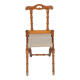 Folding wooden chair imitation bamboo