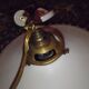 1930s brass "up and down" suspension