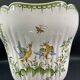 Moustiers earthenware flowerpot