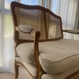 French vintage bank chair