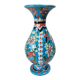 Hand-painted ceramic vase, oriental style.