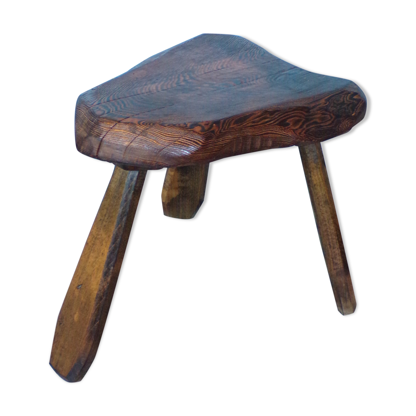 Wooden tab or small brutalist table