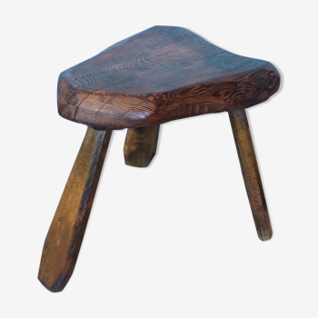 Wooden tab or small brutalist table