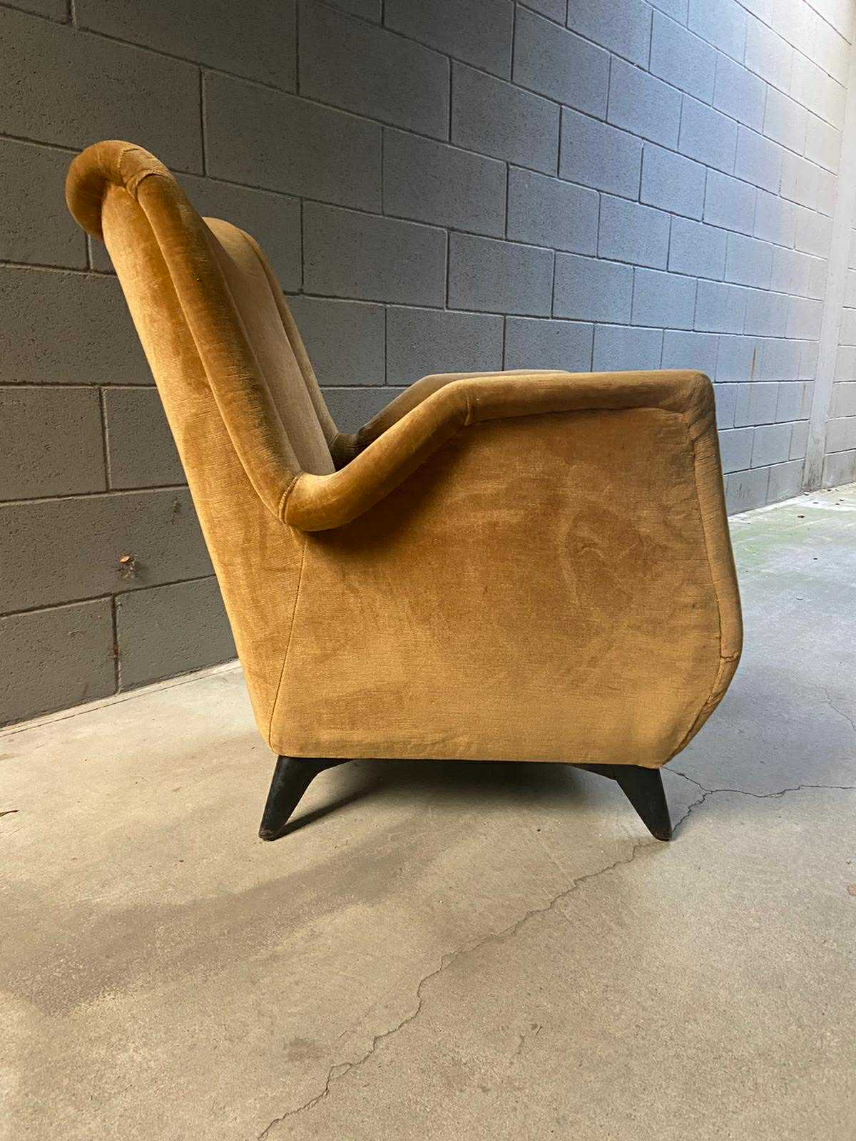 ISA Bergamo armchair. Italy 1950s.