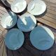 6 asparagus plates from Sarreguemines