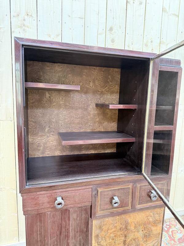 Petite armoire - buffet - vitrine époque Art Déco