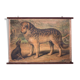 Poster "the dogs" lithograph Karl Jansky Böhmen 1897