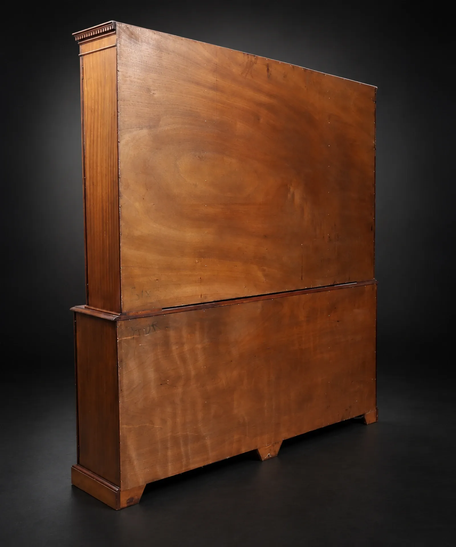 Display cabinet/bookcase, english style, second half of the 20th century