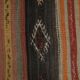 Turkish Anatolian Carpet, Vintage Pattern Rug, 163x259 Cm