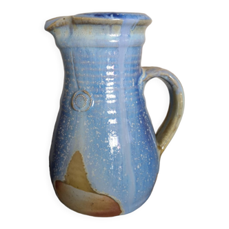 Glazed sandstone pitcher