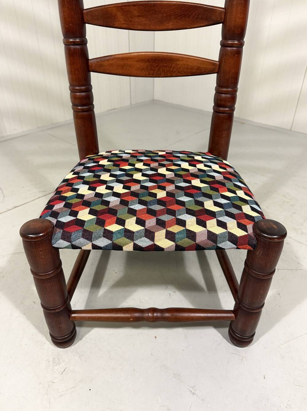 High back ladder chair 1970’s
