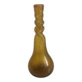 Vase soliflore en verre bullé