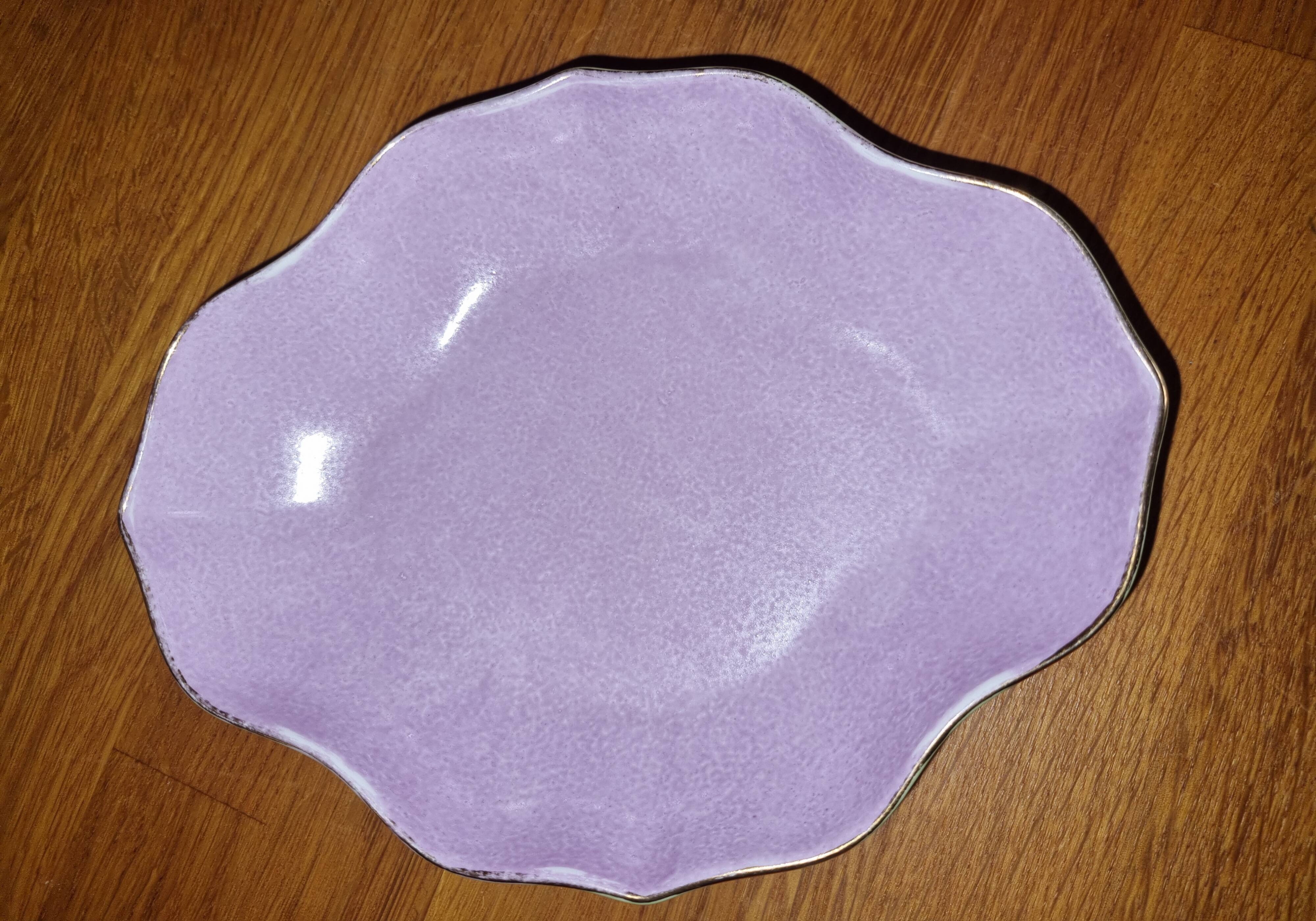 Ensemble de 2 raviers en porcelaine