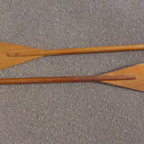 Wooden nautical oar