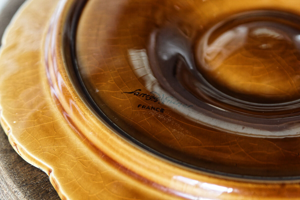 2 presentation dishes for oysters in Sarreguemines